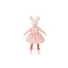 Petite souris en peluche rose - La petite Ecole de danse - Moulin Roty