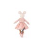Petite souris en peluche rose - La petite Ecole de danse - Moulin Roty