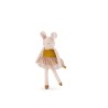 Petite souris en Peluche or - La petite Ecole de danse - Moulin Roty