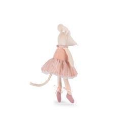 Plüschtier Maus rose - La petite Ecole de danse - Moulin Roty