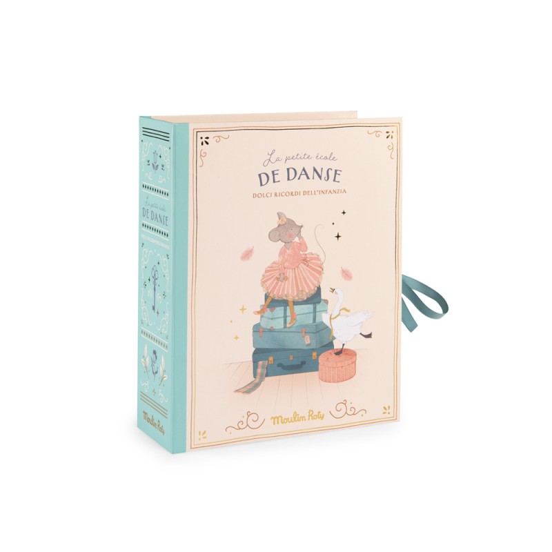 Baby Erinnerungsbox italienisch - Geburtsgeschenk La petite école de danse - Moulin Roty