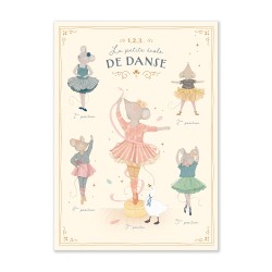 Poster - La petite école de danse 50 x 70 cm - Moulin Roty