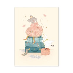 Poster 3er Set - La petite école de danse