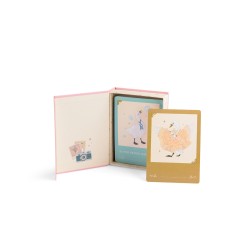 Meine ersten 12 Monate französisch - Geburtsgeschenk La petite école de danse - Moulin Roty