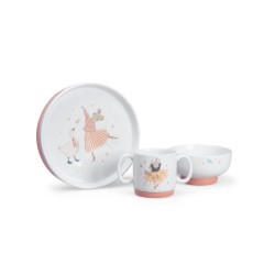 Set vaisselle porcelaine - La petite Ecole de danse