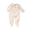 Pyjama 6m velours fleurs