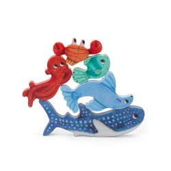Puzzle sensoriel et jeu d'empilage - Les aventures de Paulie - Moulin Roty