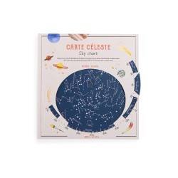 Himmelskarte - Sternenbilder entdecken - für Kinder Les grands explorateurs - Moulin Roty