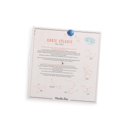 Cartes célestes - Découvrir les constellations - pour les enfants - Les grands explorateurs - Moulin Roty