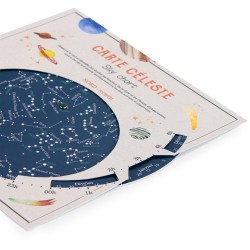 Cartes célestes - Découvrir les constellations - pour les enfants - Les grands explorateurs - Moulin Roty