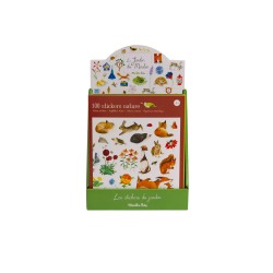 Stickers Le Jardin für Kinder ab 3 Jahren - Moulin Roty