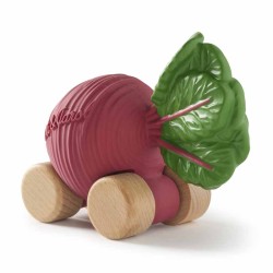 Oli&Carol - Betty the beetroot car - anneau de dentition - caoutchouc naturel