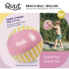 Ballon de plage rose extra stable - Quut