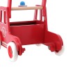 Chariot de marche camion de pompiers en bois rouge à partir de 12 mois - Vilac