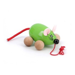 Lisa la souris verte en bois - Vilac