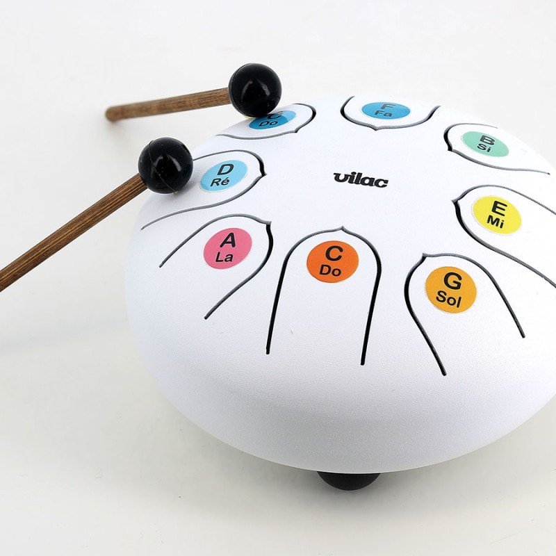 Tongue drum - Tambour à languettes petit à 8 notes pour enfants - Vilac