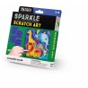 Carte à grater le monde animal