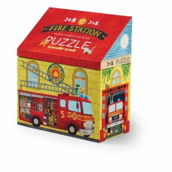 Tatütata ! Mini puzzle de pompier de 24 pièces - Crocodile Creek