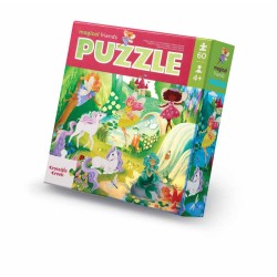Folien Puzzle Magische Freunde 60 Teile - Crocodile Creek