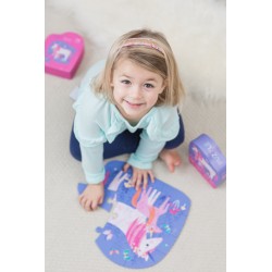 12 pc Mini Puzzle Einhorn - Crocodile Creek
