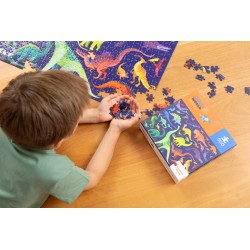 500 pc Boxed Puzzle Dinosaurs