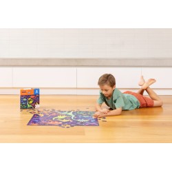 500 pc Boxed Puzzle Dinosaurs