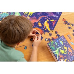 500 pc Boxed Puzzle Dinosaurs