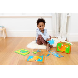 Mein erster Puzzlekoffer Dinosaurier - Crocodile Creek