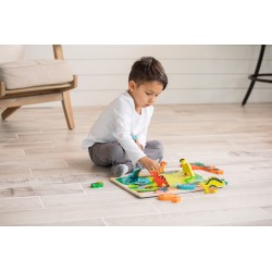 2 pc Let's Begin Puzzle Dinosaurier - Crocodile Creek