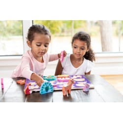 2 pc Let's Begin Puzzle Licorne - Crocodile Creek