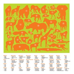 100 pc Puzzle Wild Animals