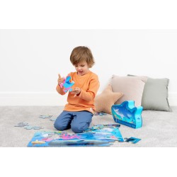 Shaped Puzzle Haifisch Riff - 36 Teile - Crocodile Creek