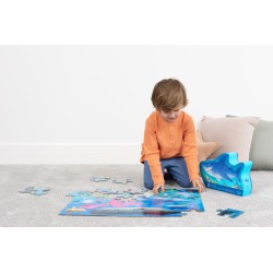 Shaped Puzzle Haifisch Riff - 36 Teile - Crocodile Creek