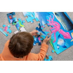 Shaped Puzzle Haifisch Riff - 36 Teile - Crocodile Creek