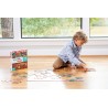 48 pcs Above & Below Puzzle Dinosaur World