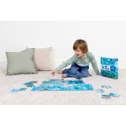 Oben & Unten Puzzle Meer und Himmel 48 tlg. - Crocodile Creek