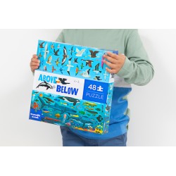 Oben & Unten Puzzle Meer und Himmel 48 tlg. - Crocodile Creek