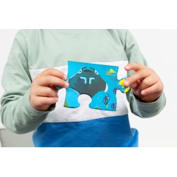 48 pcs Dessus & Dessous Puzzle Mer et ciel - Crocodile Creek