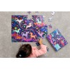 Holografisches Puzzle Einhorn - 100 Teile - Crocodile Creek