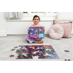 Holografisches Puzzle Einhorn - 100 Teile - Crocodile Creek