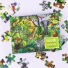 Holografisches Puzzle Dschungel - 100 Teile - Crocodile Creek