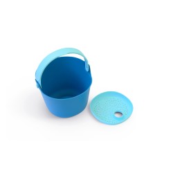 Sandeimer Bucki - Sandspielzeug nachhaltig - blau - Quut