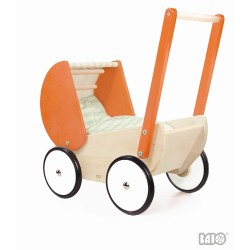 Puppenwagen vintage orange  - Bajo
