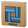 KAPLA®  Buch und Farben blau - Baukasten - das Original
