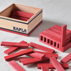 KAPLA® Carrés 40 rouge - jeu de construction - l'original