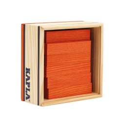 KAPLA® 40er Quadrat orange - Baukasten - das Original