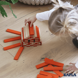 KAPLA® Carrés 40 orange - jeu de construction - l'original