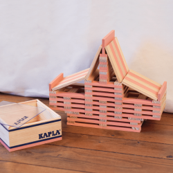 KAPLA® 40er Quadrat rosa - Baukasten - das Original