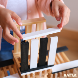 KAPLA® 100er Coffret noir & blanc - jeu de construction - l'original