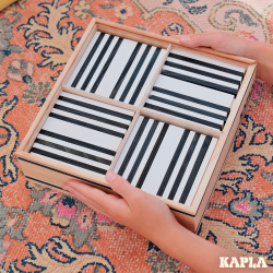 KAPLA® 100er Coffret noir & blanc - jeu de construction - l'original